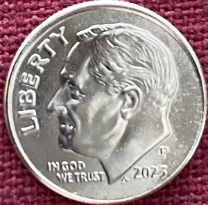2023-P Roosevelt Dime BU From OBW - Picture 1 of 6