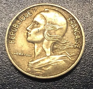 1968 France 5 Centimes. As Shown - Picture 1 of 2