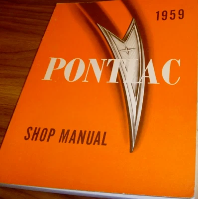 1959 Pontiac Catalina Shop Service Repair Manual - Imagem 1 de 2