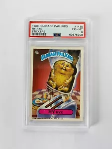1986 Topps Garbage Pail Kids Series 4 Stickers Graded Hy Rye PSA 6 #143B - Picture 1 of 4
