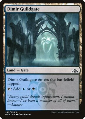 Magic the Gathering: Dimir Guildgate 4x Playset Guilds of Ravnica - Image 1 of 2