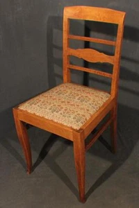 Silla, silla tapizada Biedermaier roble alrededor de 1930 #2553 - Imagen 1 de 6