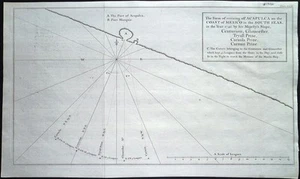 Antique map, Seale / Anson, Cruising off Acapulca on the coast of Mexico - Picture 1 of 1
