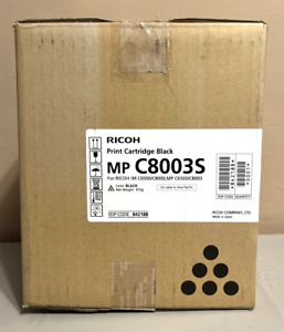 Oryginalny czarny toner Ricoh MP C8003S C6500 / C6503 / C8003 842188 Open Box / Nowa jednostka