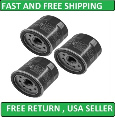 Paquete de 3 filtros de aceite para Honda CBR600F4 CBR600F 599 CBR600RR CBR600RA 1999 2000-14 Foto 1 de 4