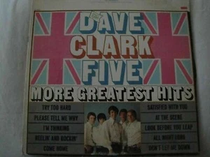 DAVE CLARK FIVE MORE GREATEST HITS VINYL LP 1966 EPIC RECORDS BN 26221, STEREO - Picture 1 of 2