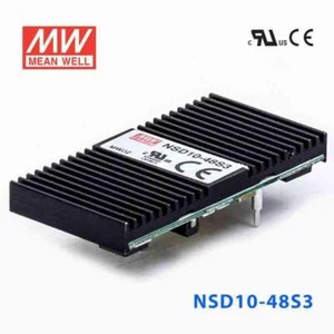 Mean Well NSD10-48S3 DC-DC Converter - 8.25W - 22~72V in 3.3V out - Picture 1 of 5