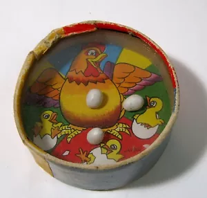 Vintage 1950s Dime Store 2-Sided Pocket Skill Dexterity Game - Picture 1 of 7