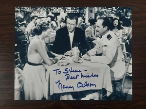 Nancy Olson handsigniertes 8x10 Foto HANDSIGNIERT mit COA Golden Age - Bild 1 von 3