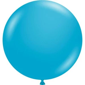 Tuftex 17" Turquoise Pastel Latex Balloons (50ct) - Picture 1 of 1