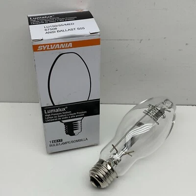 (Paquete de 4) Bombilla Sylvania LU150/55/MED Alta Presión Sodio 150W S55 MEDIANA Foto 1 de 4