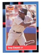 1988 Donruss MVP Tony Gwynn BC-6 San Diego Padres Baseball Card HOF NM