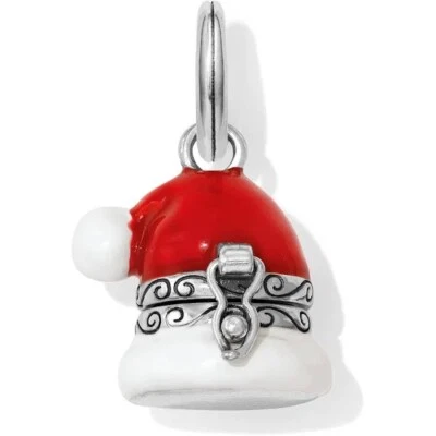 Sombrero sorpresa Brighton Santa's rojo-blanco encanto abre estilo JC3433 NUEVO CON ETIQUETAS PRECIO DE VENTA SUGERIDO POR EL FABRICANTE: $36 Foto 1 de 2