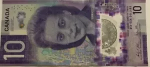 2018 Bank Of Canada 10 Dollar Polymer Birthday Note FFD 2004 7 10 Rare Unique - Picture 1 of 11