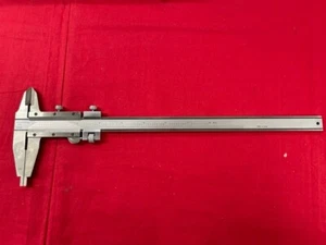Brown & Sharpe 599-574-8 Vernier Caliper, Inside / Outside 8" with Wood Case - Picture 1 of 8