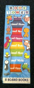 Alligator: Animals 8 Board Book Tower, 2019 *NEW* - Picture 1 of 2