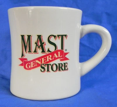 "Mast General Store" Coffee Cup by M Ware, Heavy Diner Style Mug, 10 oz, Exc. - Image 1 of 4