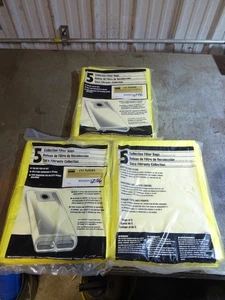Dayton Vacuum Bags - Dry Pick-Up Only 3 Packs of 5, 1UG85 - Picture 1 of 9
