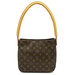 LOUIS VUITTON Looping MM M51146 Monogram Schultertasche Braun GEBRAUCHT - Bild 1 von 7