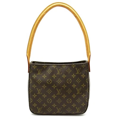 LOUIS VUITTON Looping MM M51146 Monogram Schultertasche Braun GEBRAUCHT - Bild 1 von 4