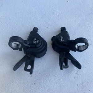 Shimano Deore SLX SL-M670 Front & Rear 2/3 x 10 Speed Trigger Shifters - Picture 1 of 11