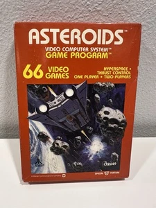 VINTAGE *NEW* Atari 2600: Asteroids 1981) CX2649  Early Print Box SEARS - Picture 1 of 6