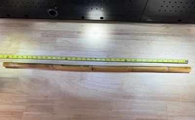 Palo de Escrima de ratán quemado endurecido al fuego filipino Kali Arnis arte marcial LNC Foto 1 de 4