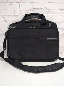 Briggs & Riley Travelware 15"x 12" Cabin Laptop Bag Black Carry-on - Zdjęcie 1 z 22