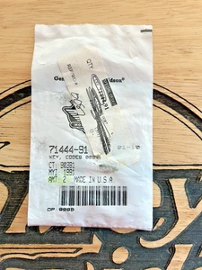 New Harley-Davidson Flat Style Key Set 71444-91 Code 0087 - Bild 1 von 2