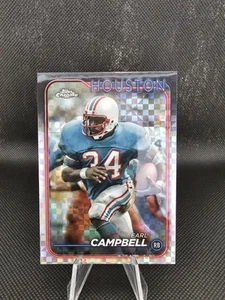 2024 Topps Chrome #186 Earl Campbell X-Fractor - Picture 1 of 2