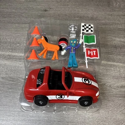 Lote de 6 figuras superflexibles miniatura Adventures of Gumby Friends 1995 de colección coche Foto 1 de 4