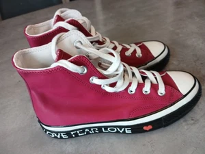 Converse Chuck 70 Hi Love Graphic Dark Pink Limited Damengröße 4,5 - Bild 1 von 9