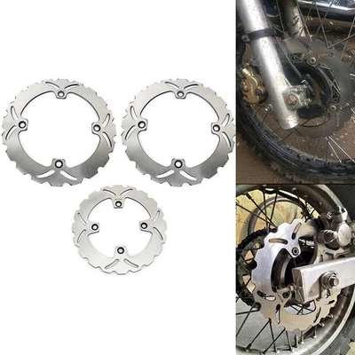 3 Front Rear Brake Rotors For Honda XLV 650 TRANSALP 2000-2007 XLV 700 2008-2011 — 第 1/4 张图片