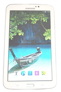 SAMSUNG GALAXY ANDROID TABLET 3-7''-4G-1GB-8GB-WIFI-WHITE [SM-T210] - Picture 1 of 15