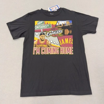 Cleveland Cavaliers Shirt Mens Medium Black NBA Basketball Majestic Graphic Tee - Image 1 of 4