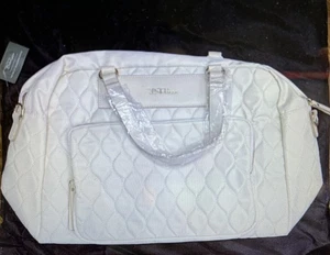 Bella Russo großer Weekender Seesack cremefarben 17,7” x 13” neu mit Etikett & Staubbeutel - Bild 1 von 4