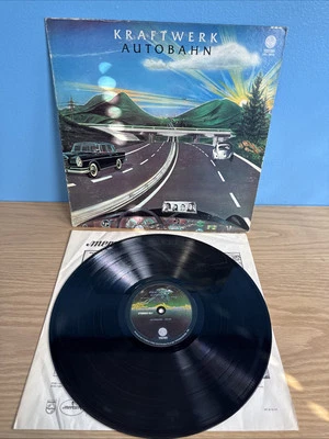 KRAFTWERK Autobahn VEL2003 VERTIGO LP 1974 Ultrasonically Cleaned VG+ Tested - Image 1 of 4