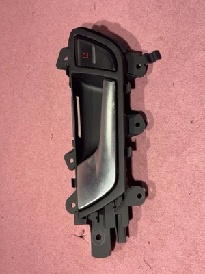 2009 - 2016 AUDI A4 QUATTRO B8 REAR LEFT SIDE INTERIOR DOOR HANDLE OEM - Image 1 of 3