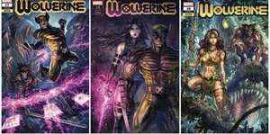 (Paquete de 3) Wolverine #17, #18 y #19 Variantes comerciales exclusivas de Alan Quah 2021 X-Men - Imagen 1 de 10
