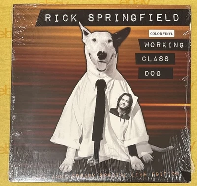 Working Class Dog (40th Anniversary  Live) Rick Springfield Colored Vinyl LP - Image 1 of 4