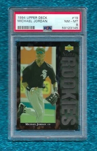 1994 Upper Deck #19 Michael Jordan PSA 8 NM-MINT ROOKIE RC WHITE SOX - Bild 1 von 1