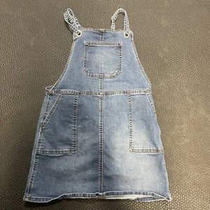 Cat & Jack Girls Denim Skirt Jumper Size L (10/12) - Picture 1 of 3