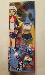 Nuovi abiti e lame a rullo rari non aperti Mattel Barbie scena di moda ""My Scene - Foto 1 di 10