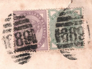 GB HERTS QV Cover SAWBRIDGENORTH *689* Rare 4VOS 1d Lilac 1882 {samwells}YB77 - Picture 1 of 12