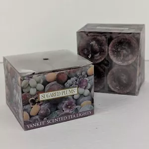 Yankee Candle SUGARED PLUMS Duftteelichter 12er Pack x2 - Bild 1 von 5
