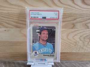 1983 Fleer - #108 George Brett PSA 7