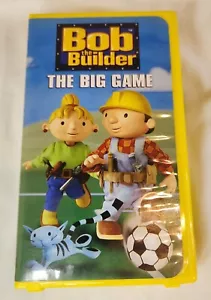 Bob The Builder The Big Game Kids VHS 2001 - Picture 1 of 3