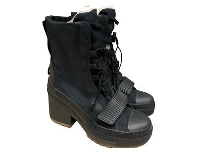 Bota con cordones Converse Chuck Taylor All Star GR82 en negro/negro/goma 563468C Foto 1 de 4