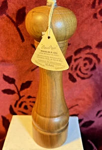De colección 1982 Peter Piper Marca Madera de Teca 8" Salero Hecho en Inglaterra - Imagen 1 de 8