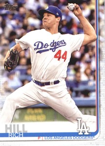 2019 Topps #283 Rich Hill NM-MT Dodgers  ID:163525